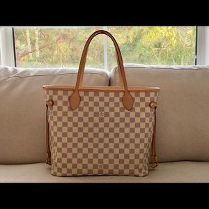 Louis Vuitton - Neverfull MM in Damier Azur